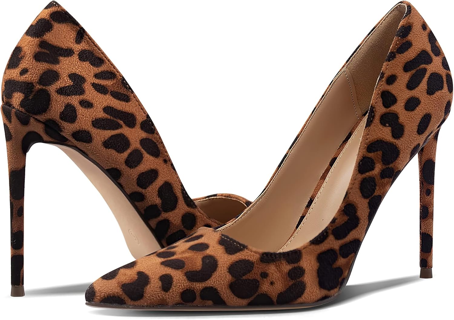 Women's Pumps Slip On High Heels with Pointed Toe 4.1 Inch Stiletto Bridal Party Dress Heels for Casual - Image 6