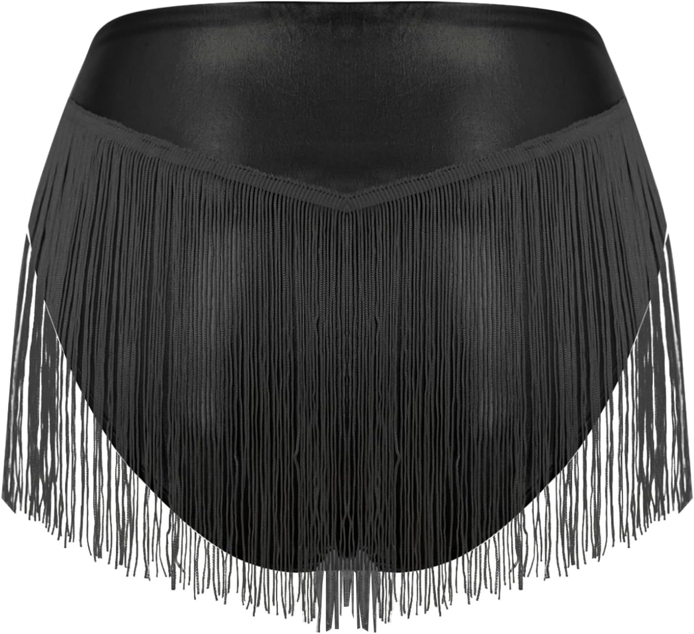 Women's Metallic Fringe Shorts Belly Latin Belly Dance Sparkly Tassels Rave Music Festival Bottoms