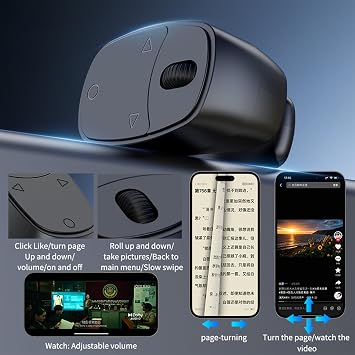 Tiktok Scrolling Ring Bluetooth Page Turner