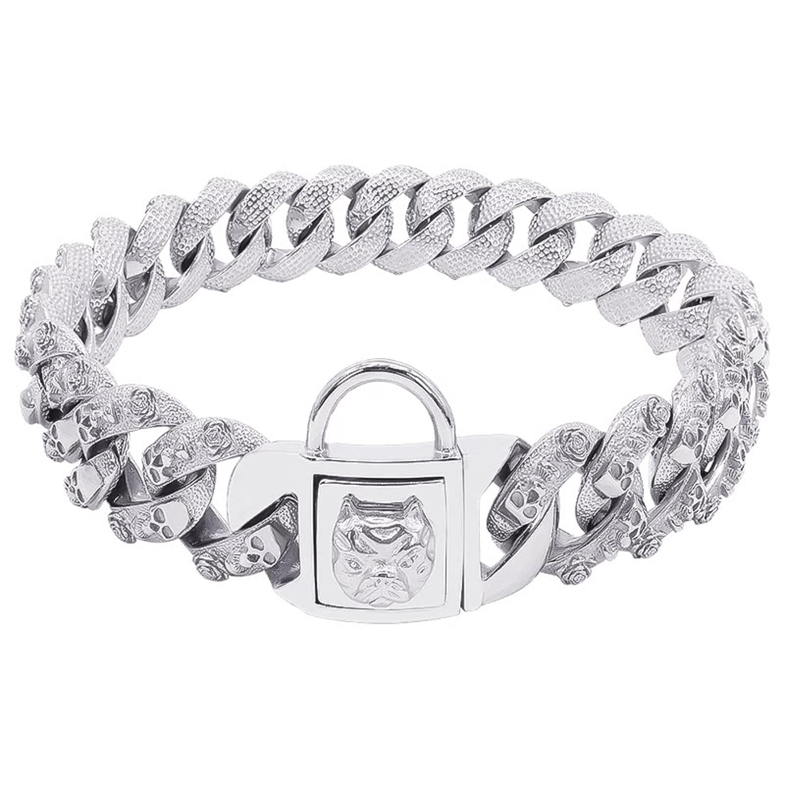 Collier chien de dressage ajustable idéal pour balade et éducation grands chiens