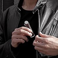 Vista 37 de Orbitkey 2 llavero de cuero de primera calidad. 0 Rubor con costuras de rubor