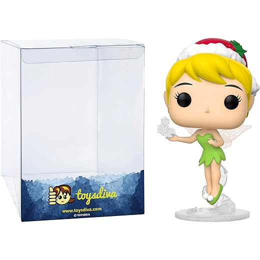 Sale Tinke R Bell (Fun Ko-Shop Exc): P O P ! Vinyl Figurine Bundle With 1 Compatible 'Toysdiva' Graphic Protector (719-42417 - B)