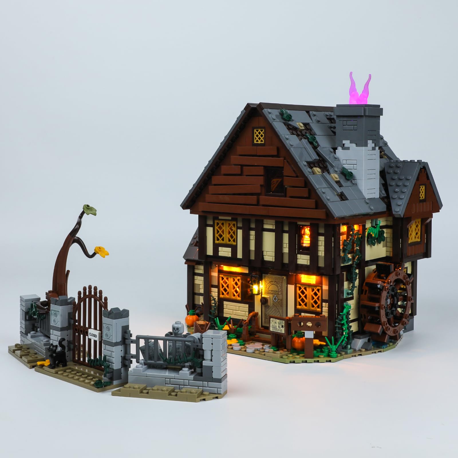 LIGHTAILING Led Lighting Kit for Lego- 21341 Disney Hocus Pocus: The Sanderson Sisters' Cottage Building Blocks Model - Image 4