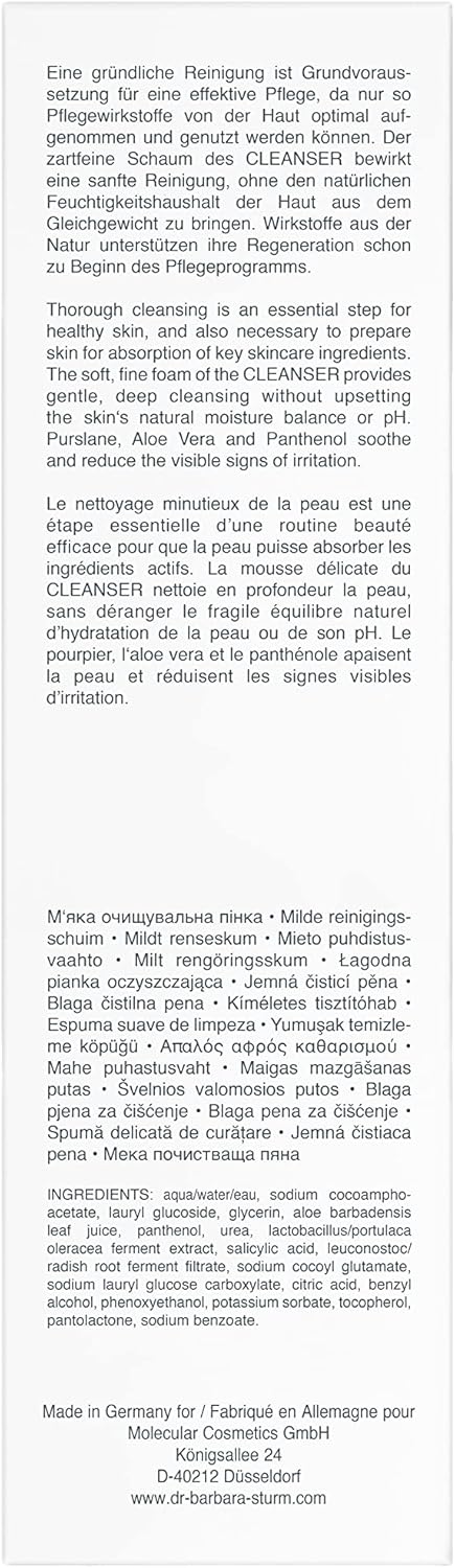 Dr. Barbara Sturm, Cleanser, 150ml : Amazon Luxury