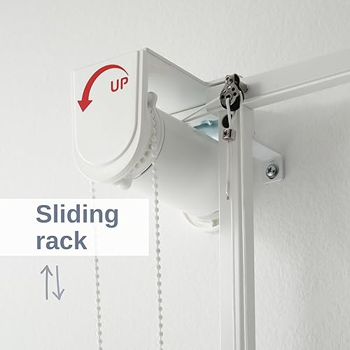 Miniatura 9 de foxydry Tower Wall Drying Rack, Vertical Wall Drying Rack, Retractable Drying Rack for Indoor and Outdoor (150, White)