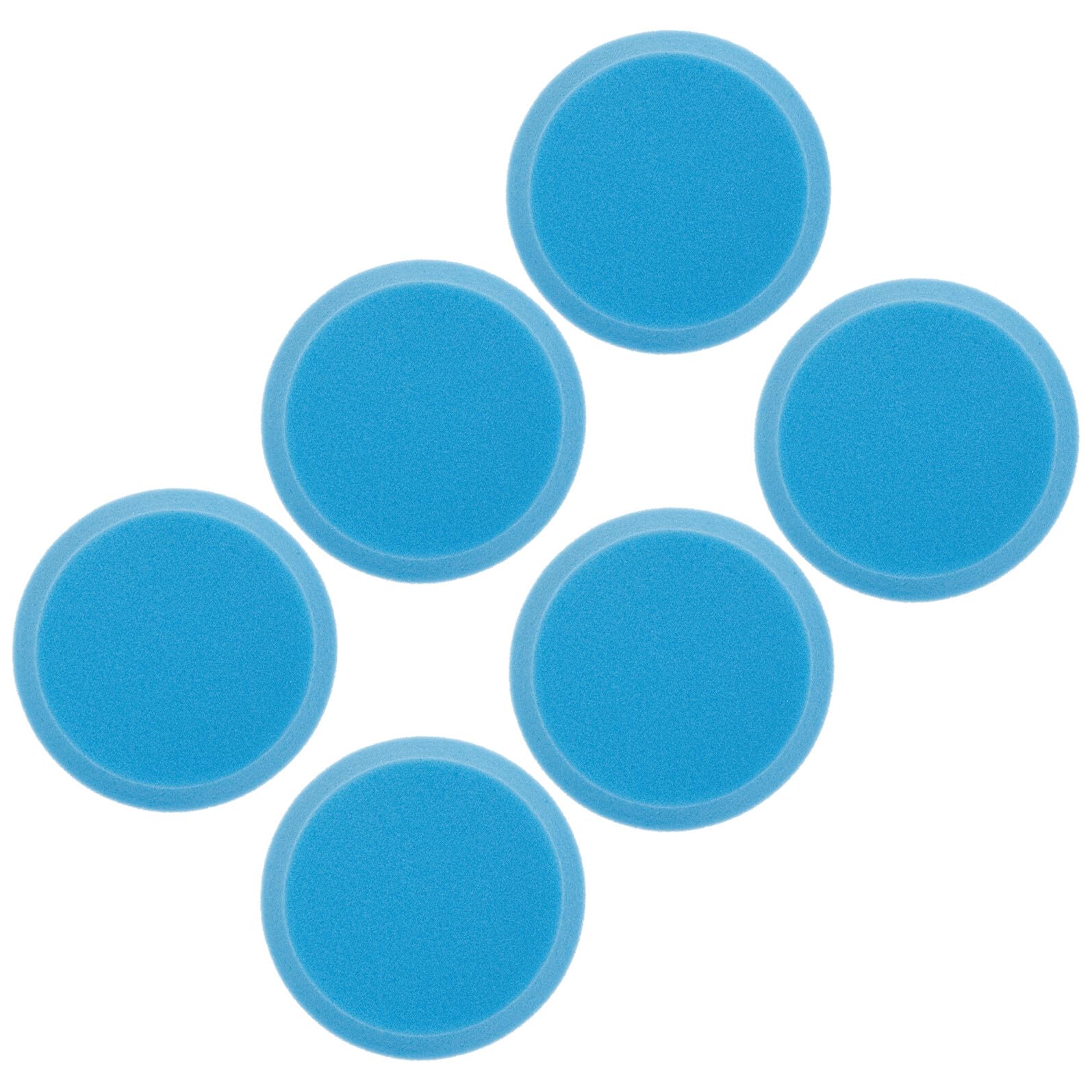 Esponjas para pulir bolas de bolos Ciieeo azules reutilizables para reparar rayones 8