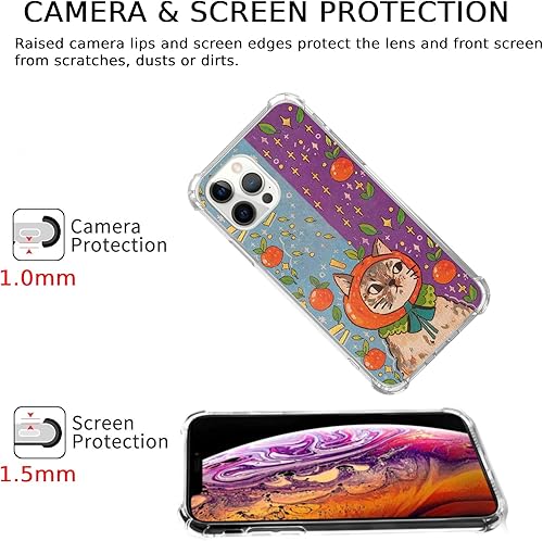 Vista 44 de Hippie Trippy - Funda psicodélica compatible con iPhone 15 Pro, funda con cara sonriente de ovni de astronauta alienígena para iPhone 15 Pro