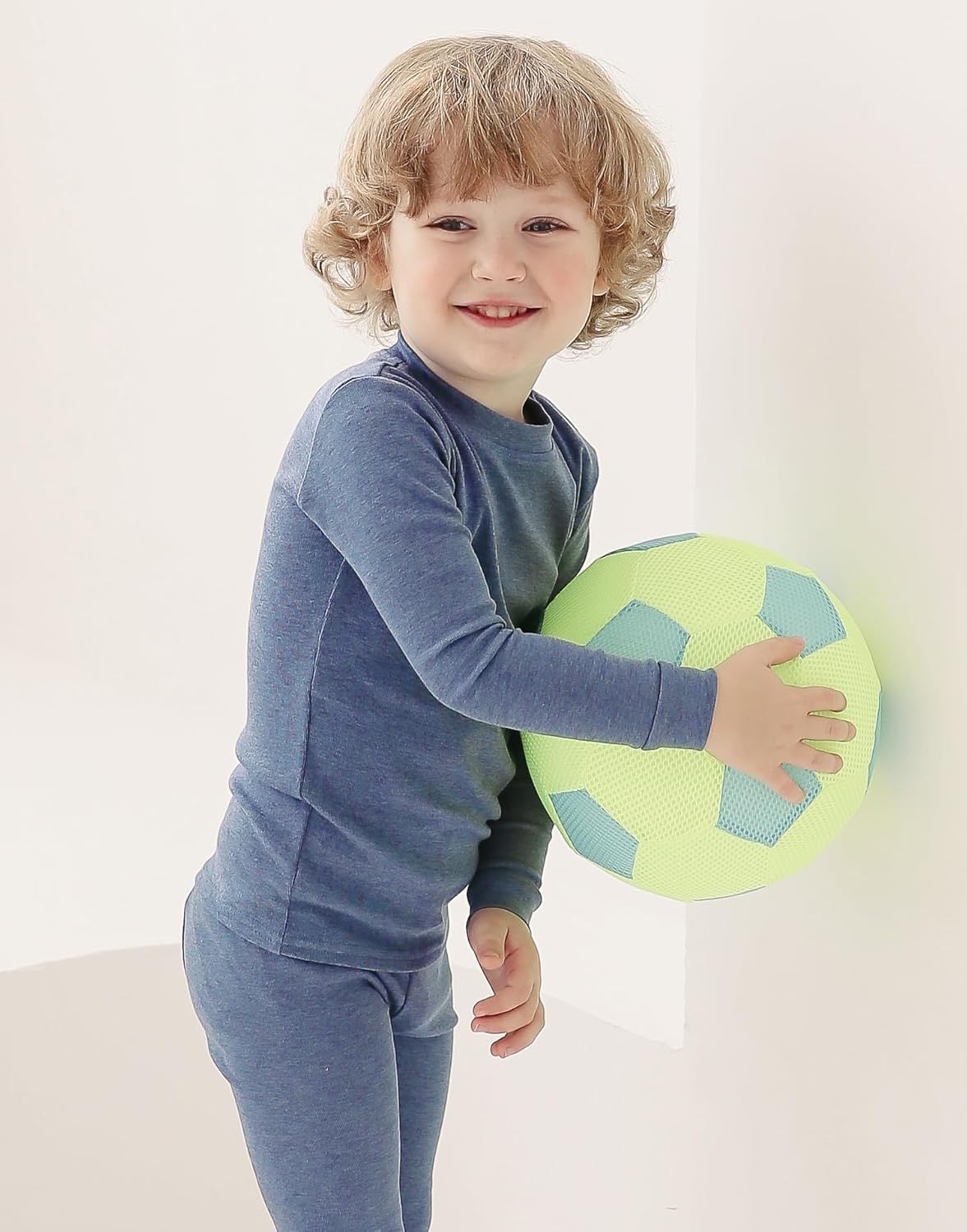 Vaenait 6M-12Y Toddler Kids Super Soft Lightweight Breathable Modal Cotton Melange Sleepwear Pajamas Set - Image 3