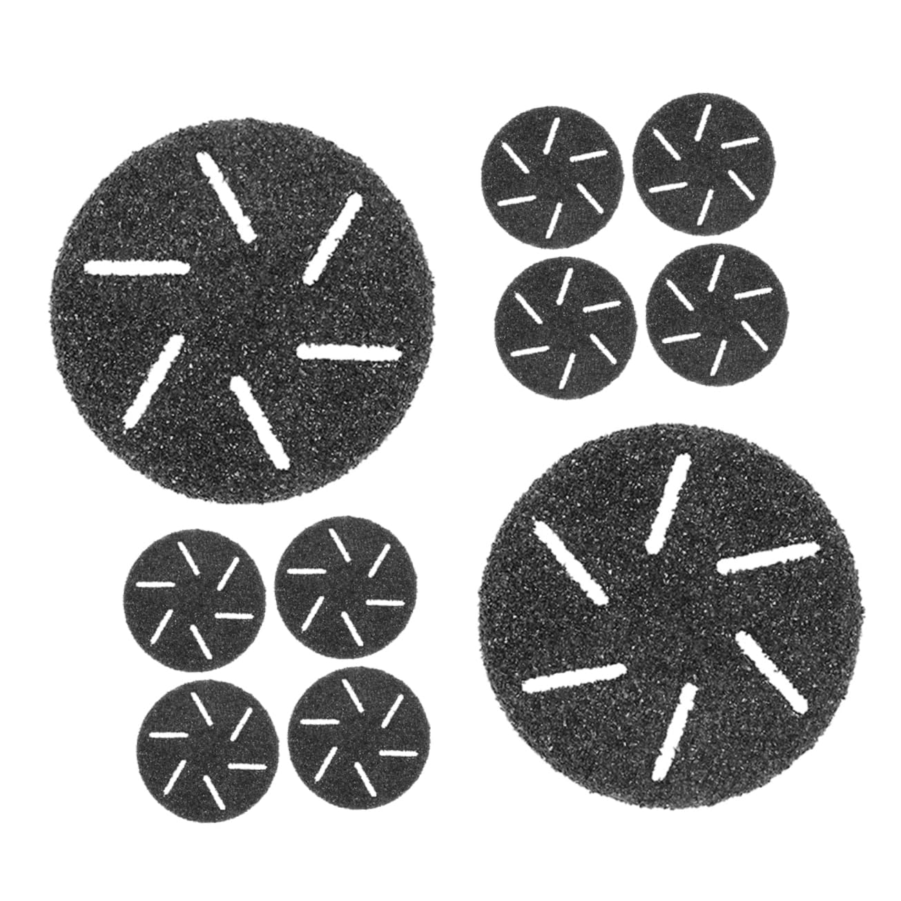 Foot Grinder Electrical Tools Replacement Roller Refill Heads Coarse Roller Head Replacement Foot File Replacement Blades Grinding Stone Disc Foot Sandpaper Discs Pedicure Tools Healeved