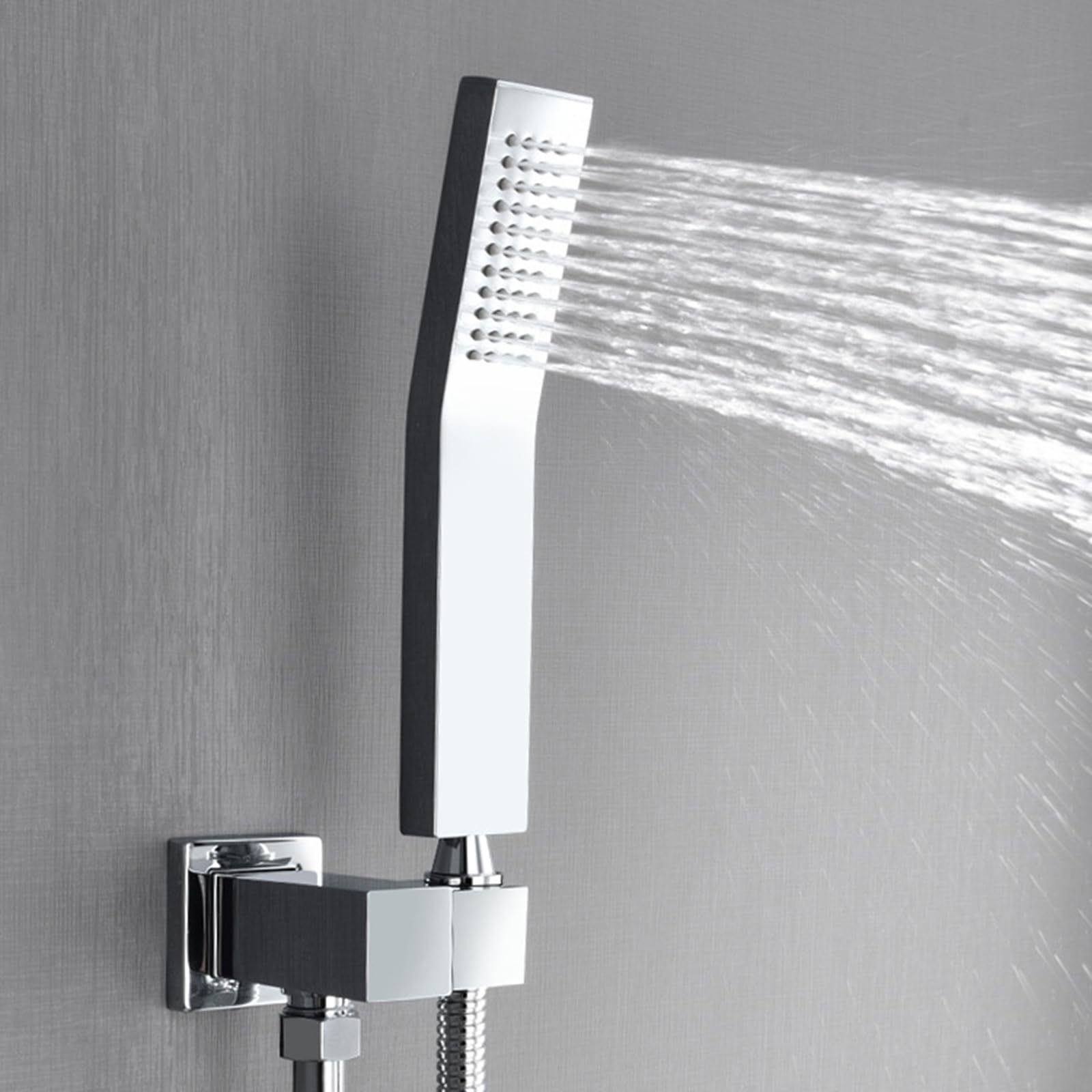 Grifos Monomando de Bañera con Ducha Cascada Cabezal de Ducha Aadjustable Manguera Flessibile Grifo de Baño Moderno Mezclador de Agua Diseño Elegante y Funcional.