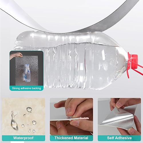 Miniatura 6 de 22 azulejos de mármol de metro para despegar y pegar, azulejos de pared impermeables autoadhesivos de 12 x 12 pulgadas, se pegan en el protector