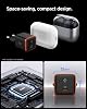 Spigen 30W USB-C Ultra Mini Fast Charger PPS Support/Heat Reducer GaN Supported Current Protected Power Adapter iPhone & Android & iPad & MacBook Type-C Black- ACH08448