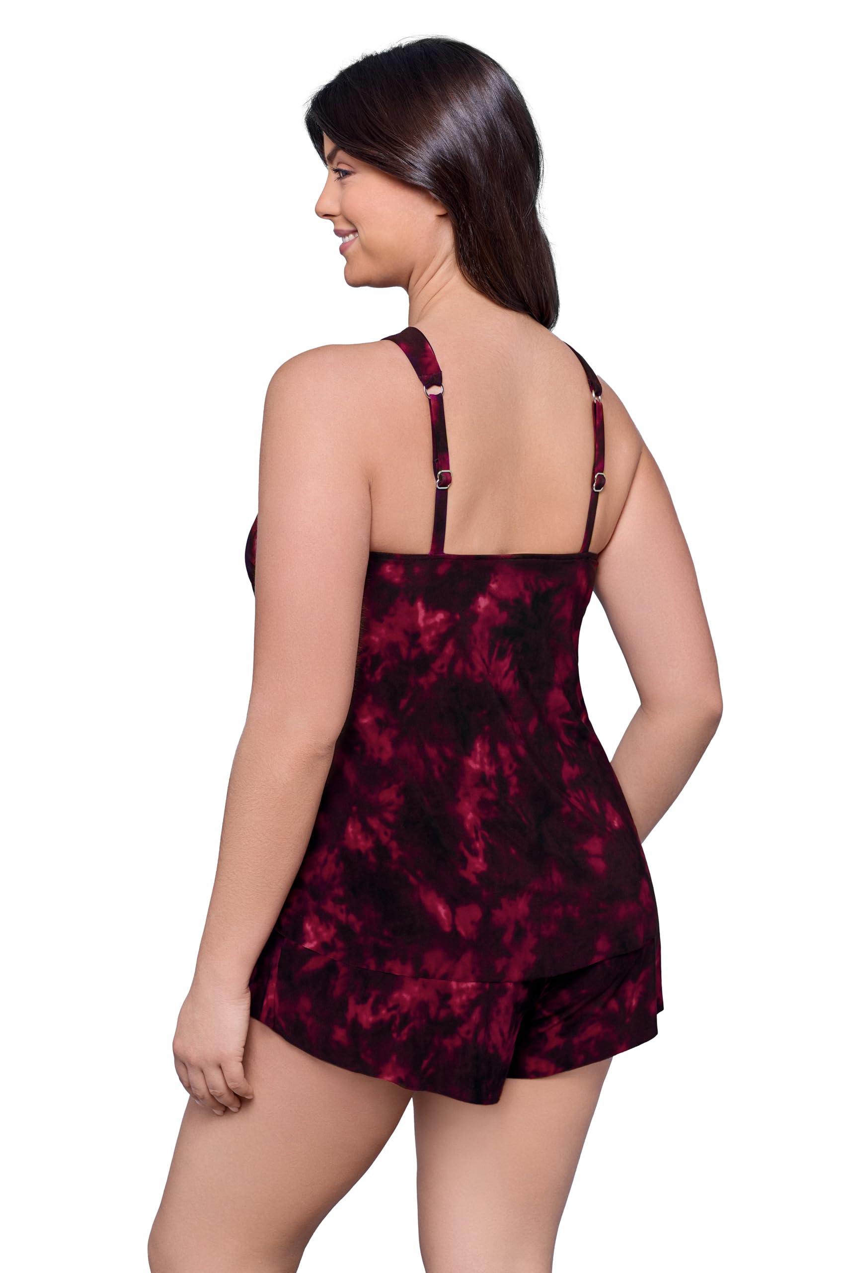Aqua Green Damen High Neck Swim Romper Badeanzug