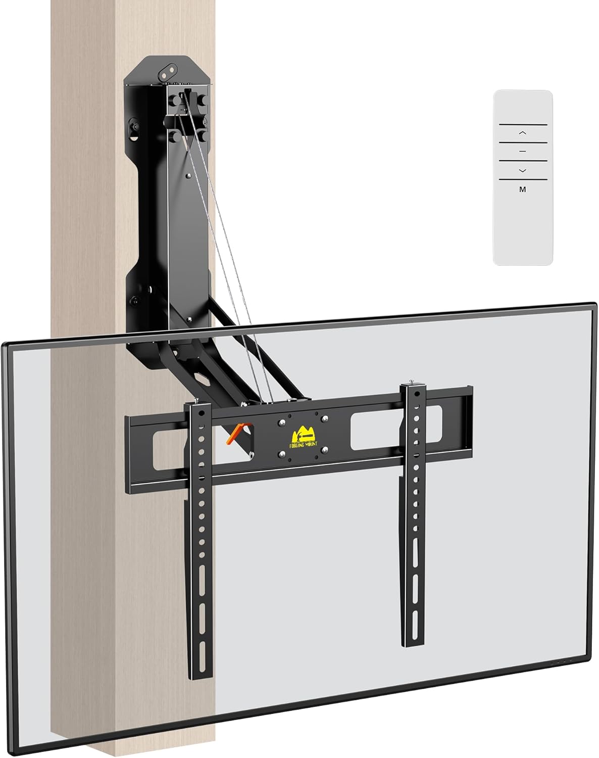 FORGING MOUNT Motorized Fireplace...