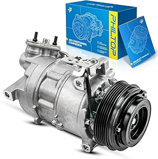 PHILTOP A/C Compressor 68321 Replacement for Chevy Camaro (16-22), for Cadillac CTS (14-19) 2.0L, ATS (13-19 2.0L/2.5L)