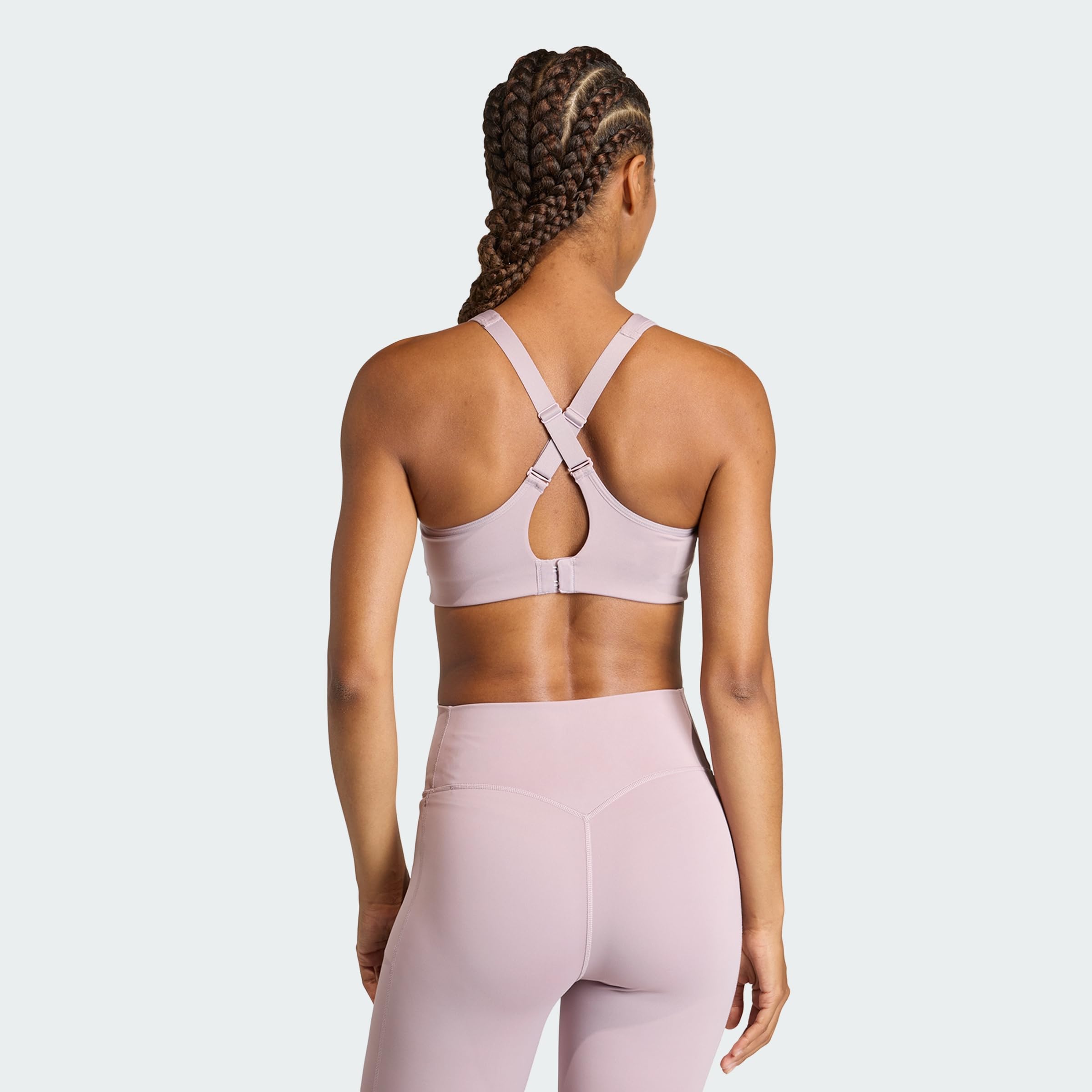 adidas dames Optime Workout High Support Bra, preloved fig, 4XL E-G (Plus size)