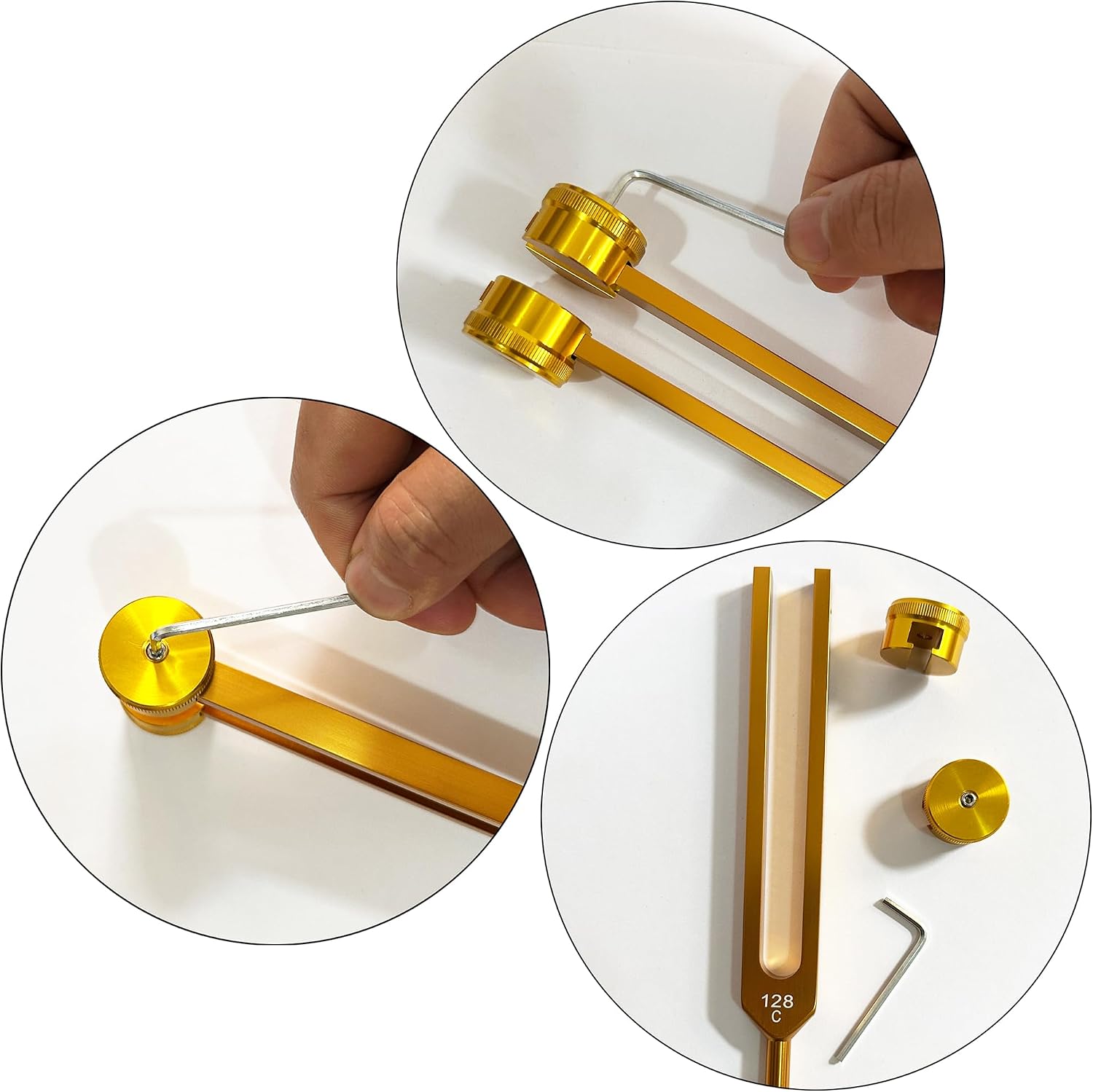 128Hz Tuning Fork Set image 4