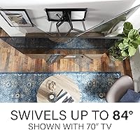 Vista 2 de SANUS Soporte de pared extragrande para TV giratorio e inclinable Diseño universal premium para televisores de 37 a 90 pulgadas hasta 150 libras