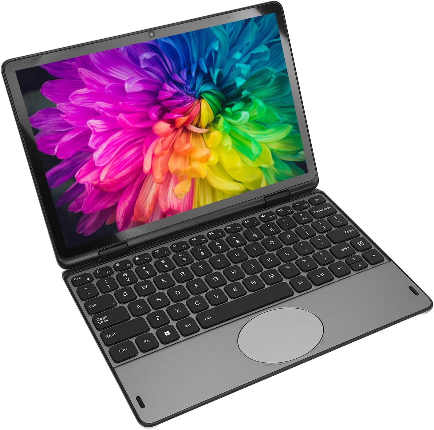 11" Touchscreen 2 in 1 Laptop, Flip Convertible Laptop, 32GB DDR4, 128GB SSD, 360 Degree Flip, 2MP 30fps HD Camera, 178 Degree Viewing Angle (Rosy Gold) (Gray)