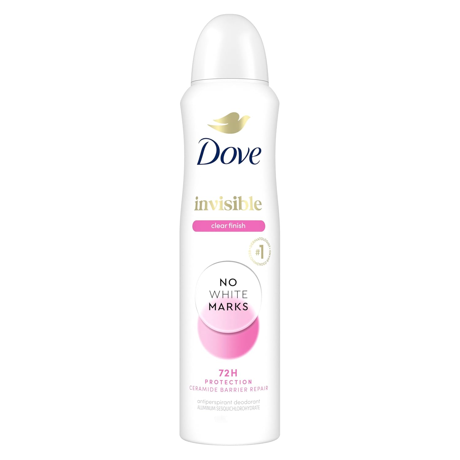 Dove Advanced Care Clear Finish Antiperspirant Deodorant, 72-Hour Protection, 3.8 oz