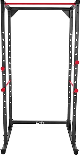 Miniatura 2 de CAP Barbell Serie de color de rack de potencia de jaula completa  Opciones de 6' o 7'
