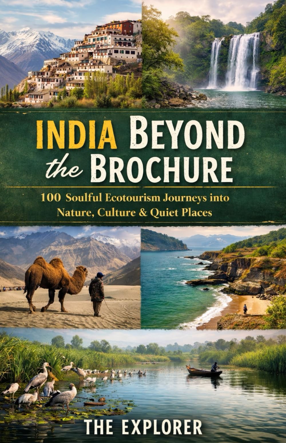 India Beyond the Brochure: 100 Soulful Ecotourism Journeys into Nature, Culture & Quiet Places by THE EXPLORER