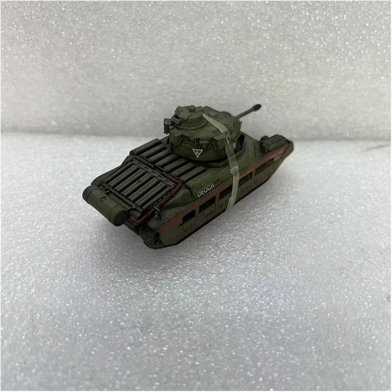 Realistic Tank 1:72 Scale for Australian Deoch Flamethrower Tank Model Kit Static Die Casting Collectible Ornaments Static Tank Model