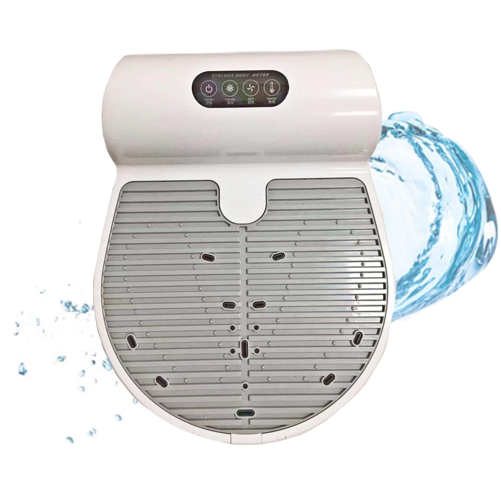 Body Dryer, After Shower Body Dryer, air Shower, Negative ion Body Heater Hair Dryer, Home and Bathroom Dryer Hand Dryer for People with Reduced Mobility