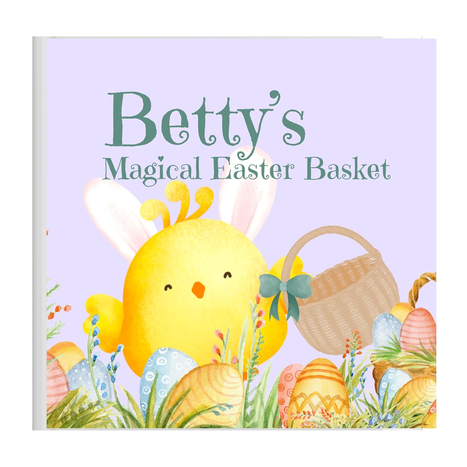 Personalized Easter Egg Hunt Book for Kids – Custom Easter Story – Toddler & Baby Keepsake Gift from Easter Bunny – JustForYouBooks