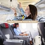Travel Laptop Backpack for Women, Waterproof Business Bag, Portable Handbag