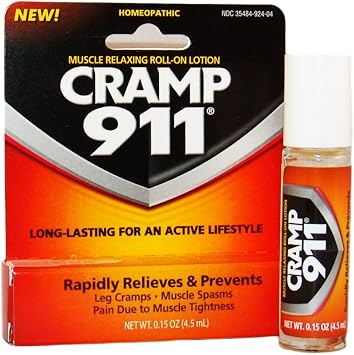 Cramp 911 Roll-On, Net Wt. 0.15 oz.4.5 ml, Box
