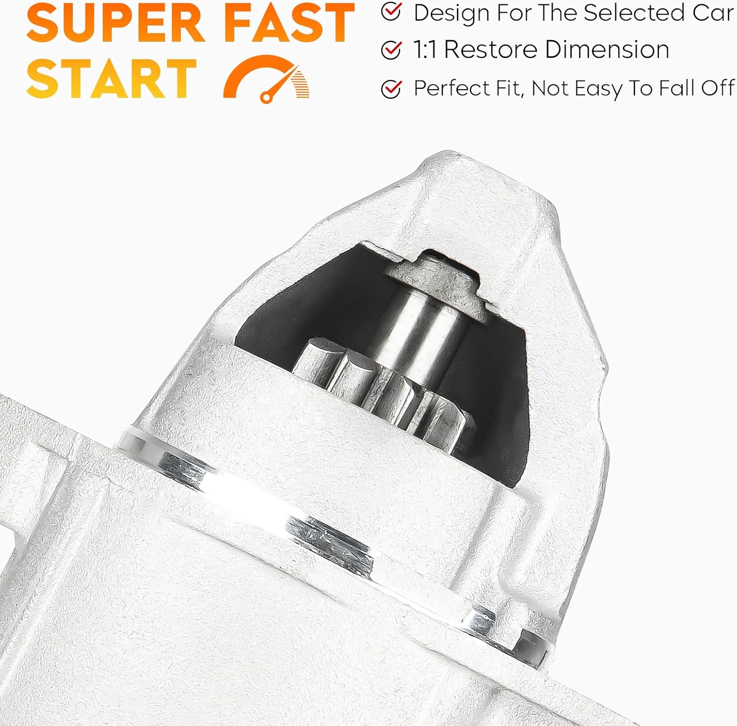 Starter for Jeep Compass 2.0L 2.4L 07-17, for Patriot 2.0L 2.4L 07-17, for Chrysler Sebring 2.4L 07-10, for Dodge Caliber 1.8L 07-09, 2.0L 2.4L 07-12, for Avenger 2.4L 08-10, for Journey 2.4L 09-20