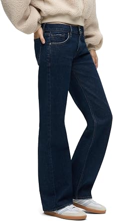 Hudson Women's Kelli Low Rise Loose Fit Straight Leg Jean
