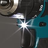 Makita HP333DSAX1 Perceuse-visseuse à percussion sans fil 12 V max. 2 Ah - 2 batteries + chargeur dans coffret de transport - 4