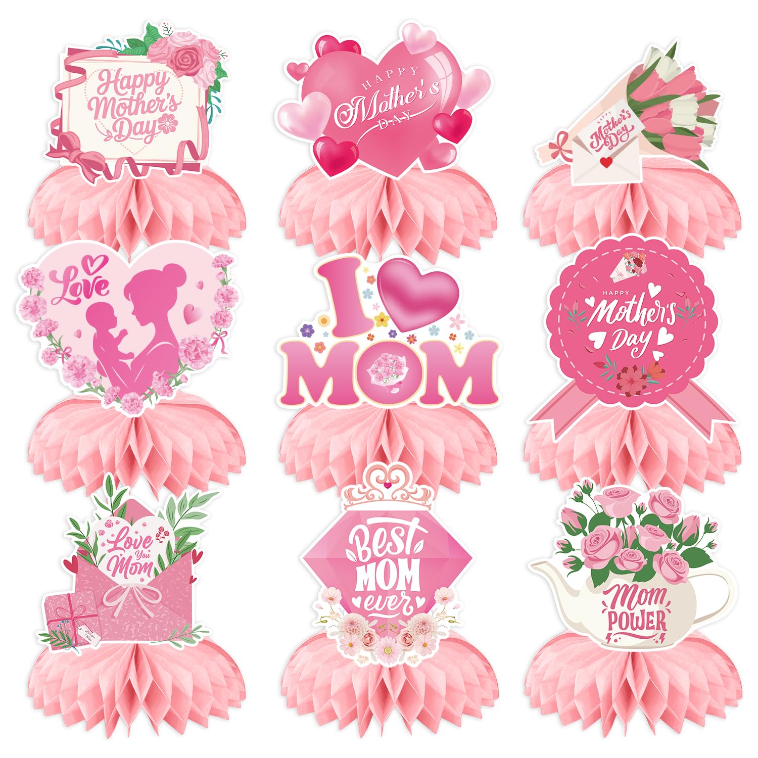 Mothers Day Table Decorations, Mother's Day Decorations Centerpieces
