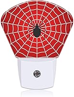 Vista 20 de Fantasy Lake Forest - Luces nocturnas enchufables, luna llena en cielo estrellado, luz nocturna enchufable a la pared, sensor de atardecer a