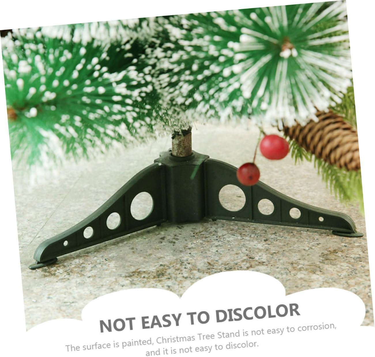 2pcs Christmas Tree Stand Bracket Sturdy Base for Artificial Trees Easy to Assemble Stylish Design for Holiday Decor