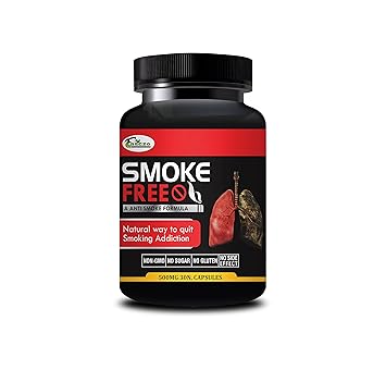 Smoke Free Capsules Support To Quit Smoking And Alcohol .Zero side effects(Pk of 1-30 Capsule)