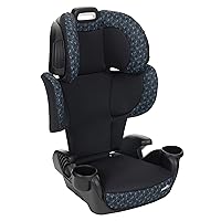 Vista 4 de Evenflo GoTime LX - Asiento elevador de coche (azul Quincy)