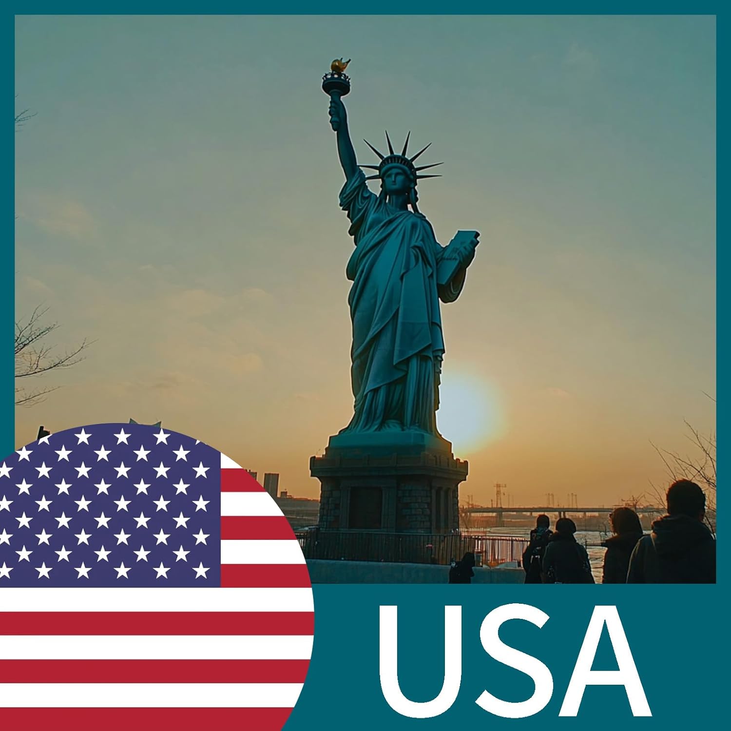 USA Data eSIM Card: Toral 30GB High-Speed Data, 30 Day Prepaid Plan, Hotspot Support,QR Code No Contract, No SIM Card,No Voice Call, No SMS