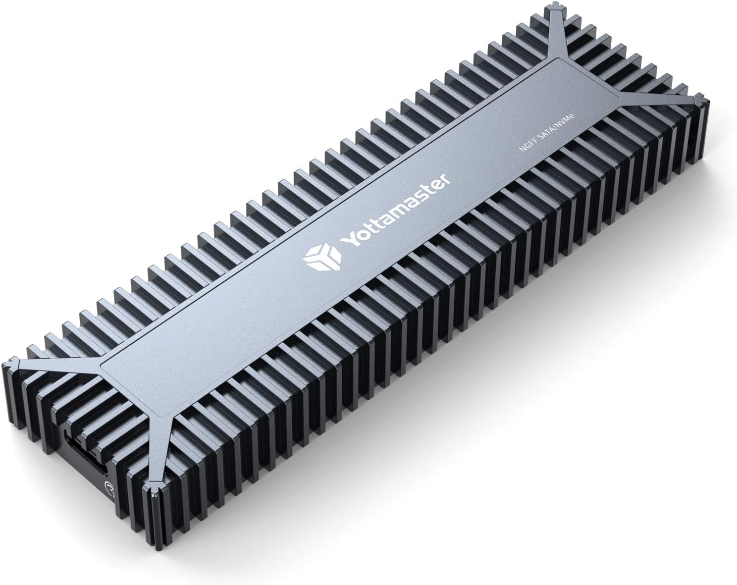 Yottamaster 10 in 1 USB-C HUB With M.2 NVMe SATA SSD Enclosure 4K HDMI RJ45 TF e