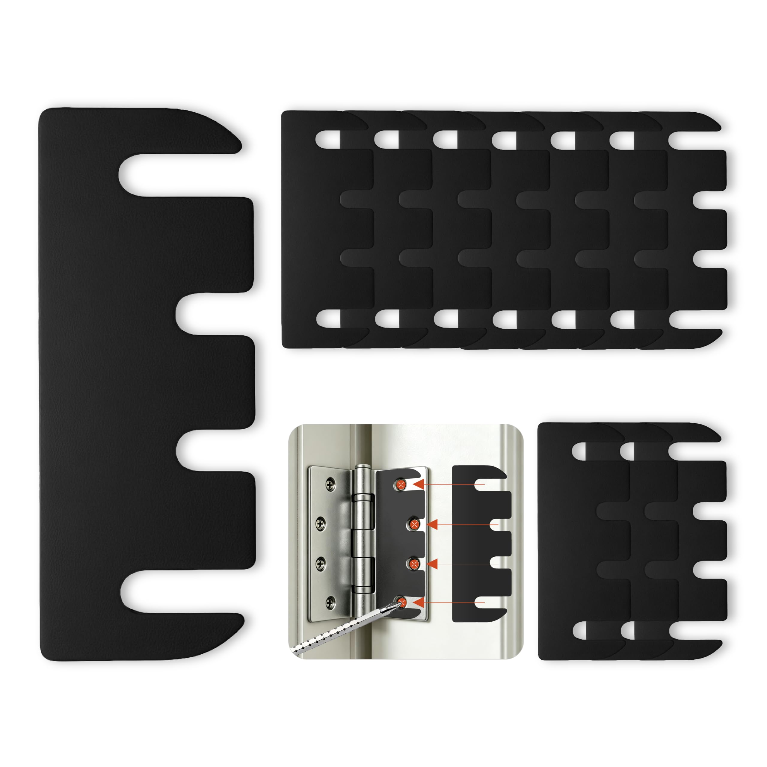 Door Hinge Shims - Level & Stabilize Doors -10