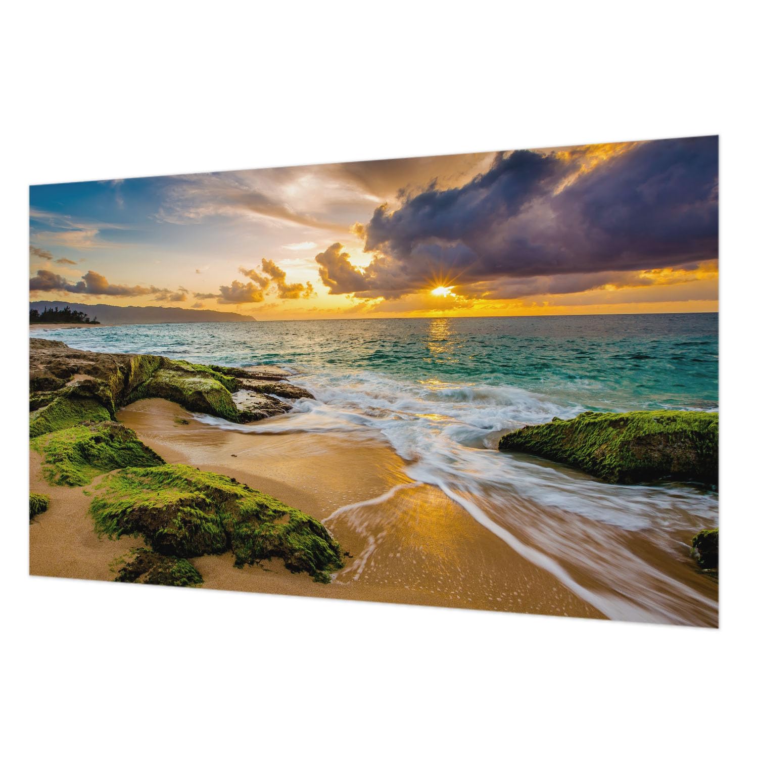 Papier peint lavable 416x254 cm impression haute qualité avec colle incluse Harmonie maritime