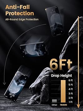 screen Protector Compatible with URUCHI iPhone 12 and iPhone 12 Pro (6.1''), HD Full Coverage Screen Cover Window Film
