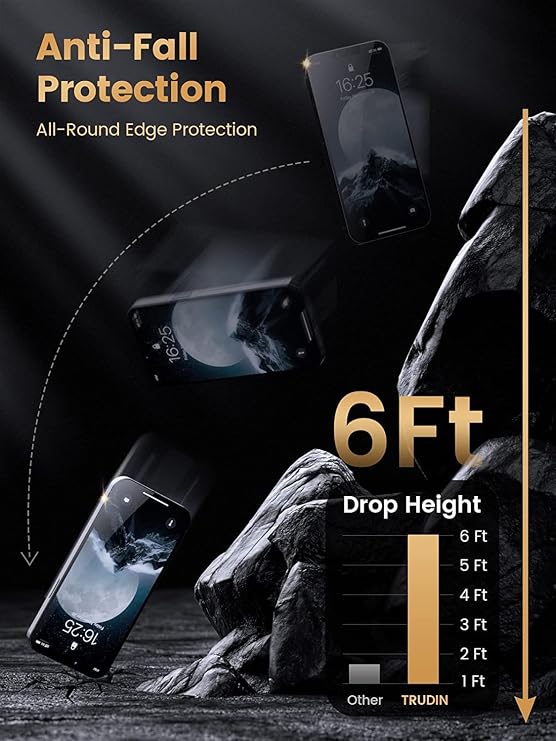screen Protector Compatible with URUCHI iPhone 12 and iPhone 12 Pro (6.1''), HD Full Coverage Screen Cover Window Film