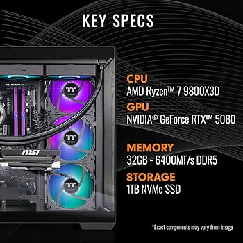 Amazon.com: Thermaltake LCGS View 9880-380 Gaming Desktop