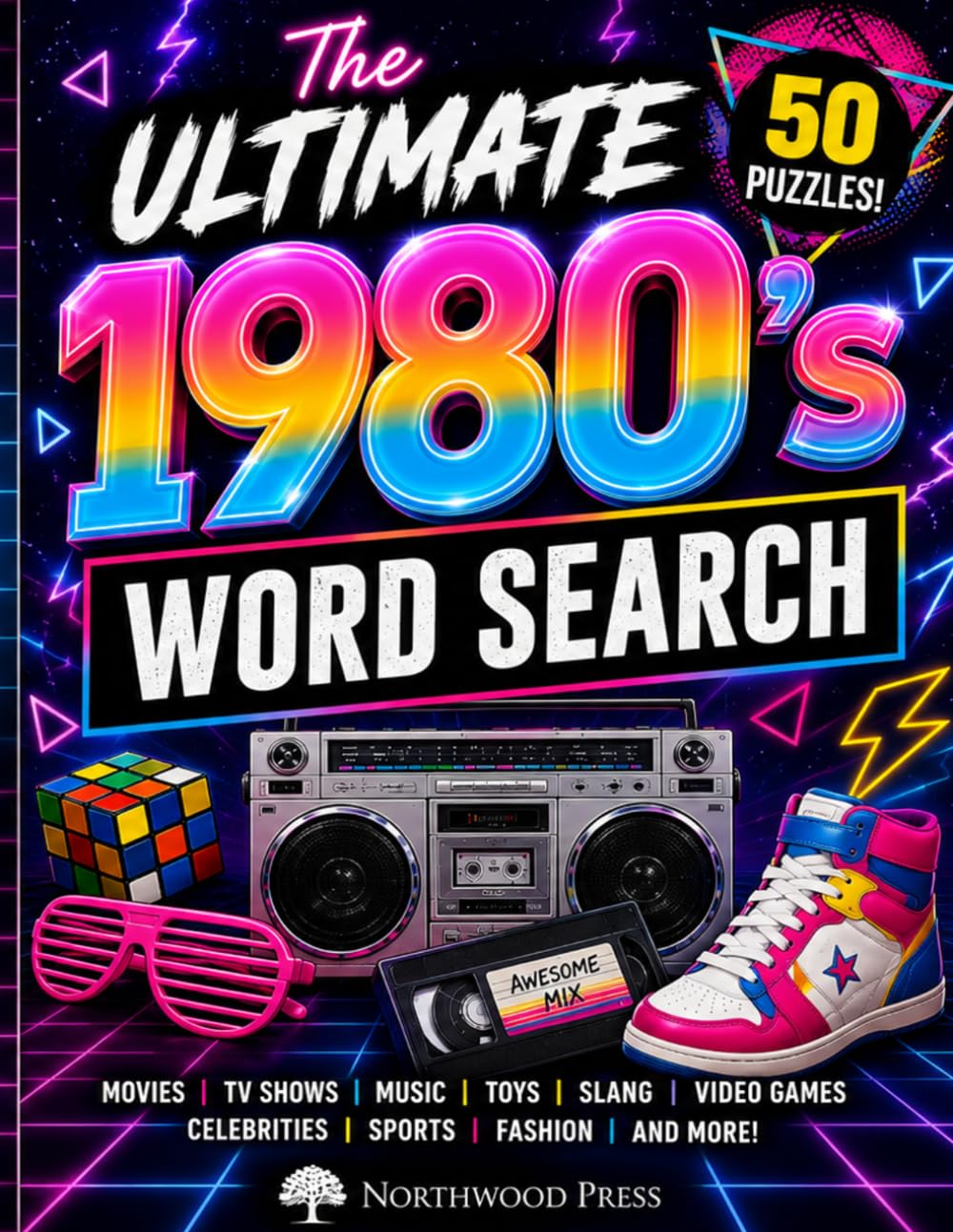 The Ultimate 1980's Word Search