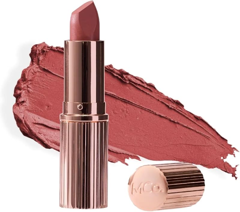 Creme Matte Luxe Lipstick - Cheeky Chat - Creamy Matte Lipstick | Velvety Soft Creamy Matte Finish, Rich Long Wearing Color, Hydrating Conditioning Comfort, Vegan & Cruelty Free