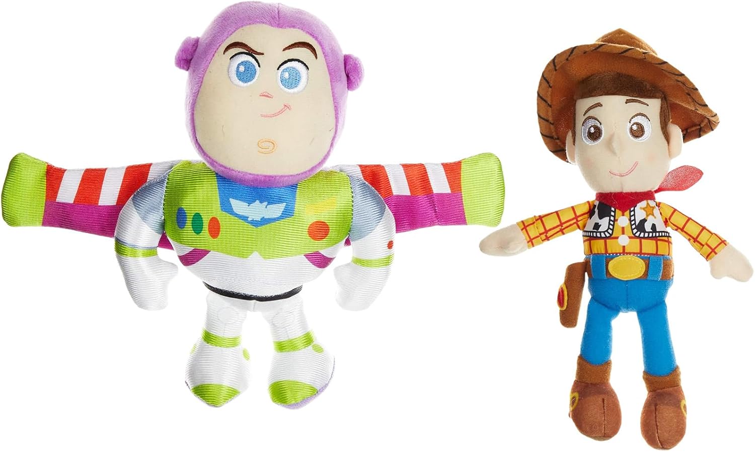 Large 14.2″ Stuffed Animal Plush Buzz Woody Space Ranger Character Keepsake, Collectible Toystory plushies Perfect for Birthday Christmas Decorations (2PCS)