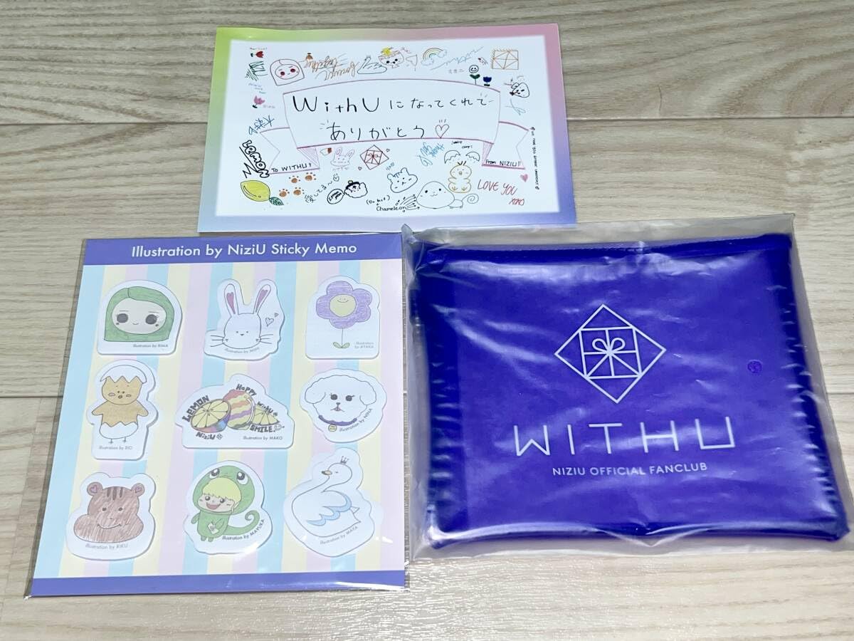 NiziU リオ 直筆サイン 入りクリアカード 入会特典付き NiziU リオ FC早期入会特典 直筆サイン入り クリアカード クリア